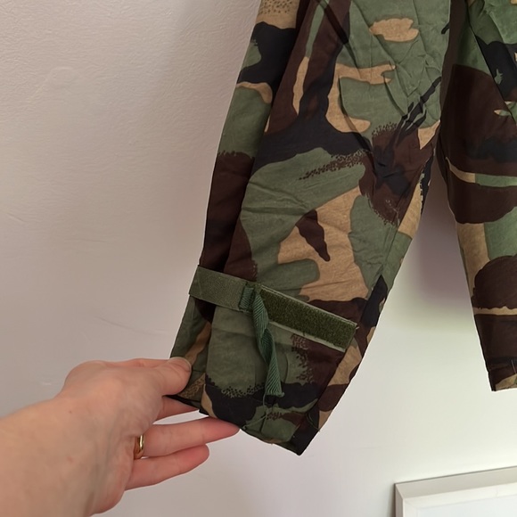 Vintage Army Pullover smock with hood - Picture 4 of 7